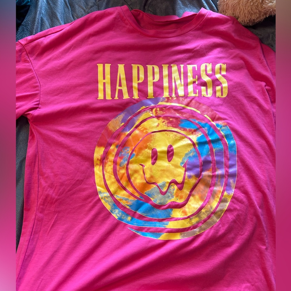 Happiness oversized tshirt